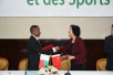 援马达加斯加体育教练项目可行性研究现场考察会谈纪要签字仪式在塔那那利佛举行