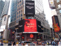 美妃黛儿“崛起中国力量”闪耀纽约时代广场