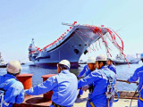 外媒热议国产航母下水　美媒：中国崛起的象征