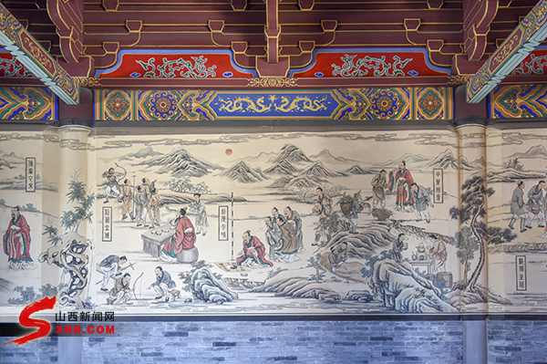 炎帝陵壁画