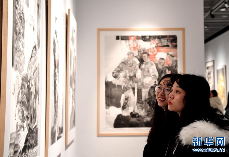 （文化）（5）弘扬焦裕禄精神美术作品巡展首展在郑州开幕