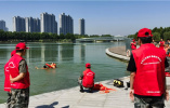 防范溺水護成長 鄭州高新區退役軍人在行動